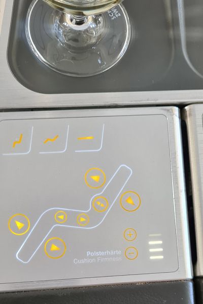 Einstellmöglichkeiten für den Sitz