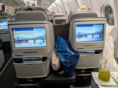 Discover Airlines A330 Business Class Sitz 5K