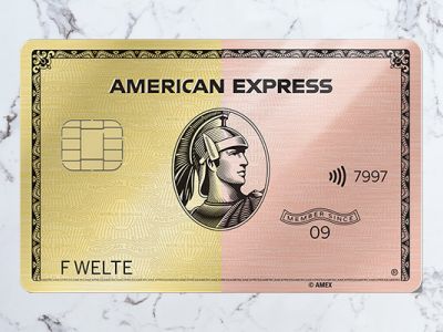 Gold Card aus Metall