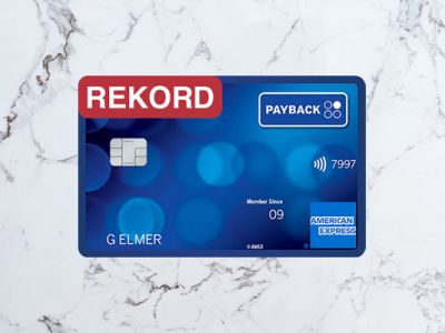 Rekordbonus bei der PAYBACK American Express Card